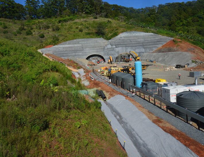 Coffs Harbour bypass - Gatelys Road tunnel